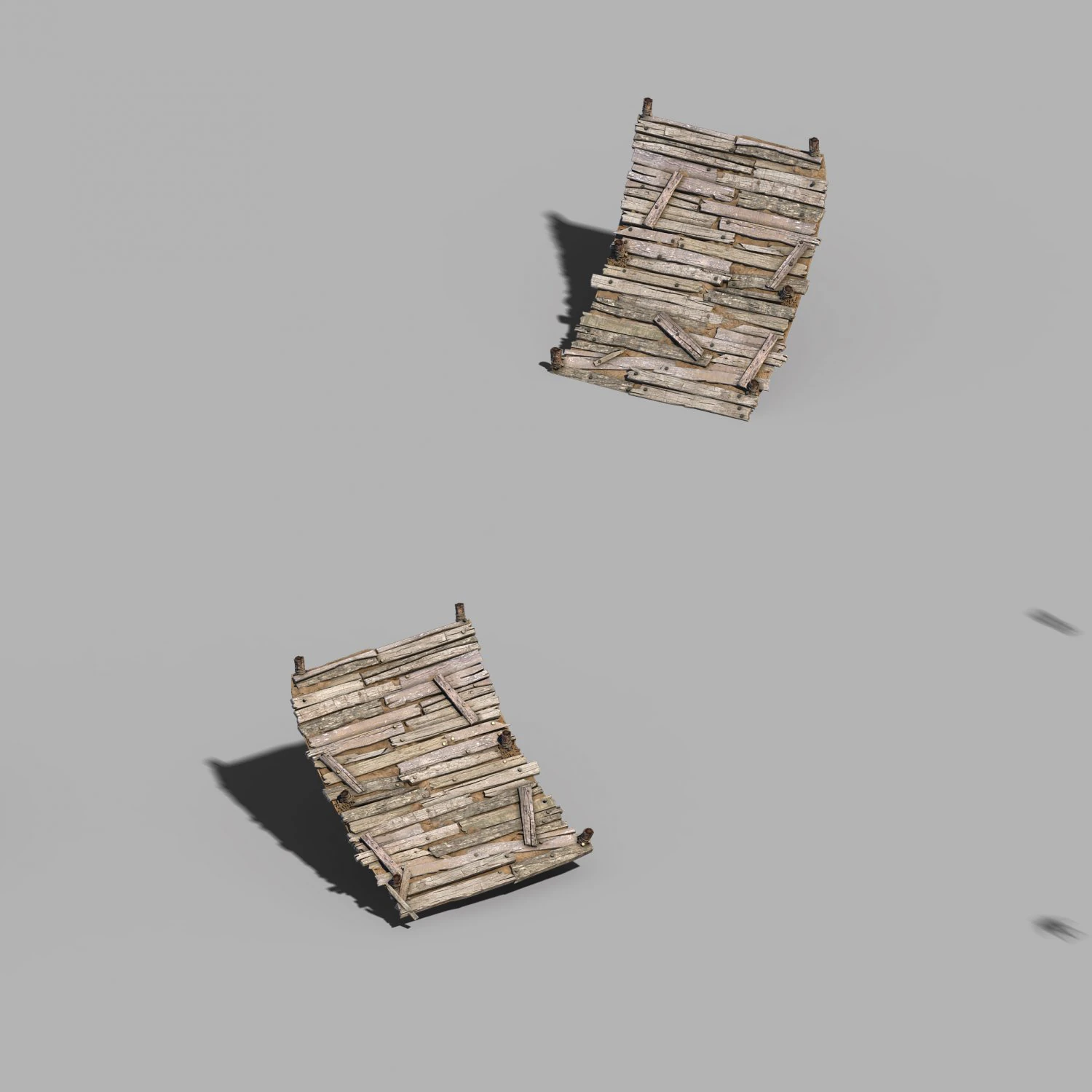 surface-yellow river dam-step road 3D Model .c4d .max .obj .3ds .fbx .stl .blend 