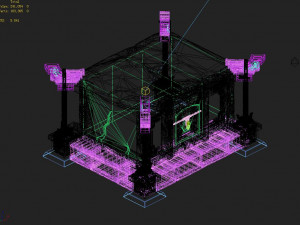 underground palace-tomb-altar 18 Modello 3D