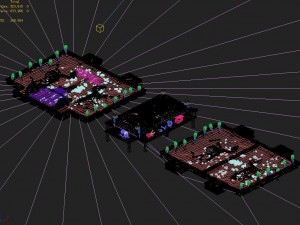underground palace-funeral-horse-food trough 20 3D Model