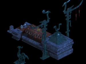 underground palace-bronze-tomb 67 3D Model