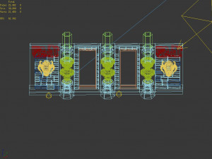 underground city-wall Modello 3D