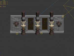 underground city-wall 3D Model