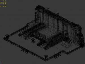 dianjiangtai-barracks-war 74 3D Model
