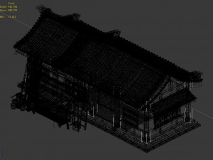east city-grocery store Modello 3D
