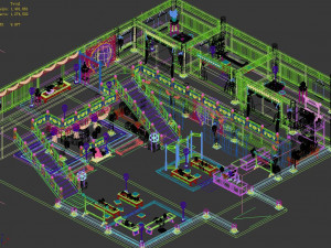 vacation-pavilion-wanhua hotel interior 12 3D Model