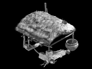 axe gang-stable-horse 330 Modèle 3D