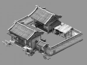 craftsman-lubanfang 12 3D Model