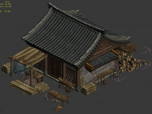 craftsman-lumber yard 12 3D Model