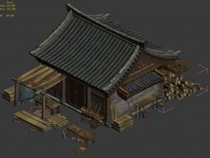 craftsman-lumber yard 12 3D Model