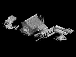 craftsman-lumber yard 13 3D Model