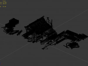craftsman-lumber yard 13 3D Model