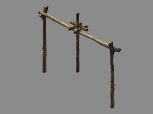 промислове виробництво-бурова установка 71 3D Модель