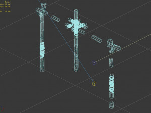 industrial production-drilling rig 71 3Dモデル