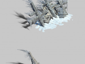 public map-big stone stele-extreme cold 32 Modelo 3D