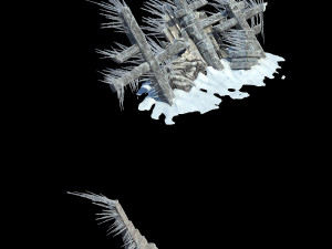 public map-big stone stele-extreme cold 32 3D Модель