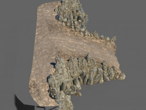 public map-step road-slope 13 3D Model