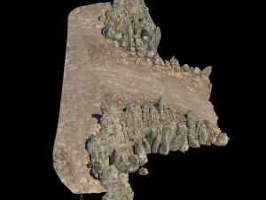 public map-step road-slope 13 3D Модель