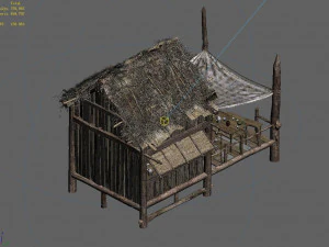 public map-snow-chalet 31 3D Model
