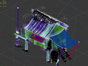 public map-snow-chalet 32 3D Model