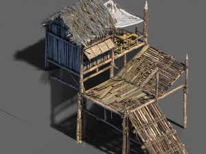 सार्वजनिक मानचित्र-स्नो-शैलेट 33 3D मॉडल