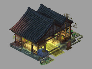 antique shop-collection-word-painting-culture-art Modelo 3D
