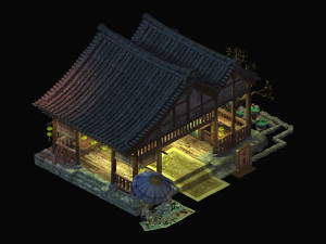 antique shop-collection-word-painting-culture-art 3Dモデル