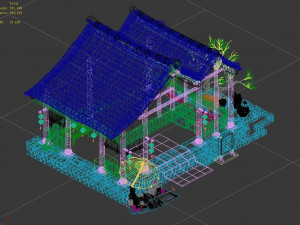 antique shop-collection-word-painting-culture-art 3Dモデル