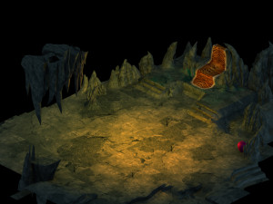 monster cave mansion-bajie cave mountain 3D मॉडल