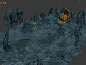 monster cave mansion-bajie cave mountain 3D Model