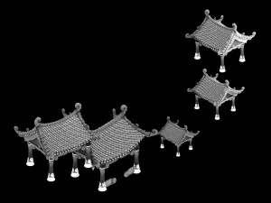 undersea architecture-pavilion architecture 03 3D Model
