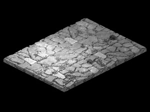 undersea-dragon palace hall-ground 15 3D Модель