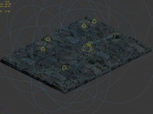 undersea-dragon palace hall-ground 15 3D Модель