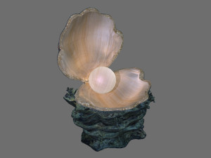 undersea-dragon palace hall-pearl 07 3D Model