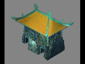 undersea-dragon palace gate 36 Modelo 3D