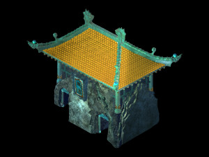 undersea-dragon palace gate 36 3D Модель