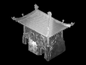 undersea-dragon palace gate 36 3D Model