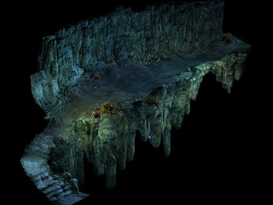 undersea-dragon palace terrain 01 Modello 3D