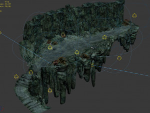 undersea-dragon palace terrain 01 Modello 3D