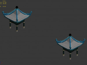 undersea-dragon palace building 004 3D 模型