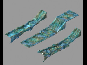 undersea-dragon palace stairs 15 3D Модель