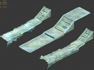 undersea-dragon palace stairs 15 Modello 3D