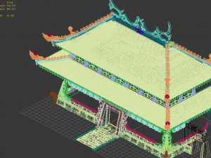 undersea-dragon palace main hall 15 Modèle 3D