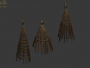 beach-coast-fisherman-fishing-tool 03 3D Model