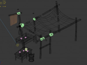 seaweed iodine-salt-vendor 3Dモデル