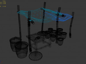 seaweed iodine-salt-stall 10 3D Model