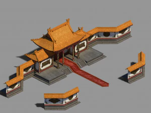 hangzhou-imperial palace-building 02 3D Model