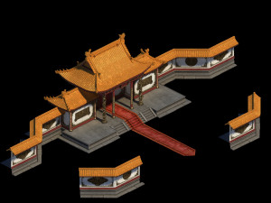 hangzhou-imperial palace-building 02 3D Model