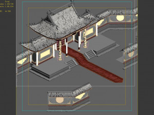 hangzhou-imperial palace-building 02 3D Model