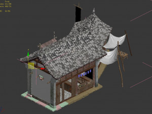 hangzhou-business district-building pharmacy 2 3D Model