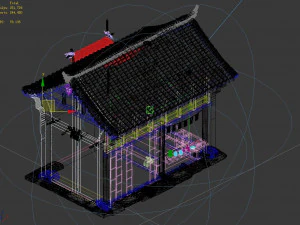 hangzhou-business district-building pharmacy 3 3D Model